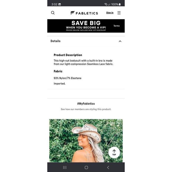 New XS Fabletics Egret Faded Lime Seamless Lace Bodysuit Sexy Comfort NWT - Picture 5 of 8